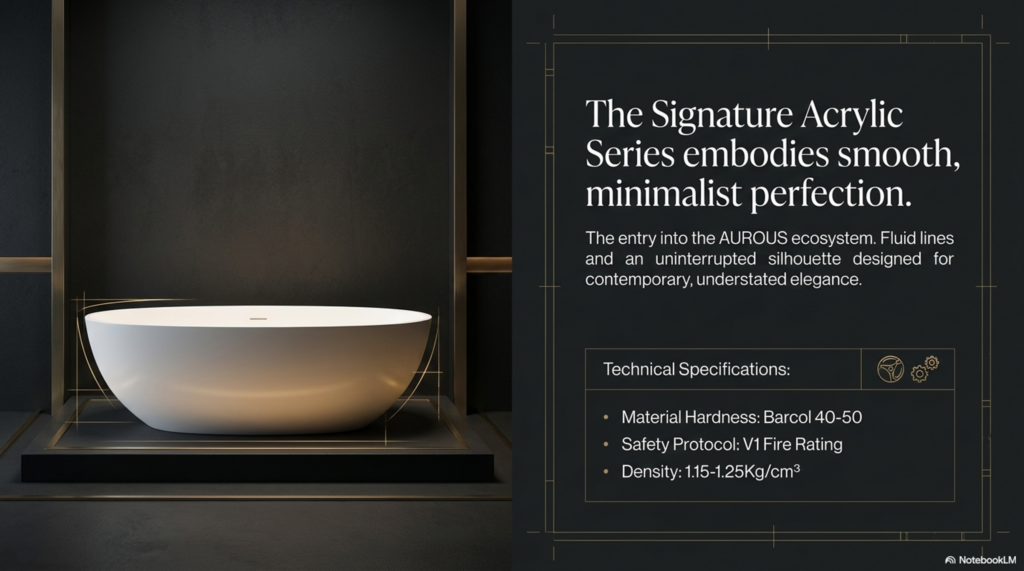 AUROUS Luxury Freestanding Bathtubs for Modern Bathrooms image