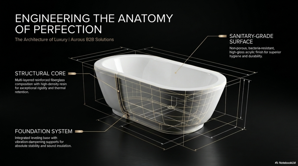 AUROUS Luxury Freestanding Bathtubs for Modern Bathrooms image